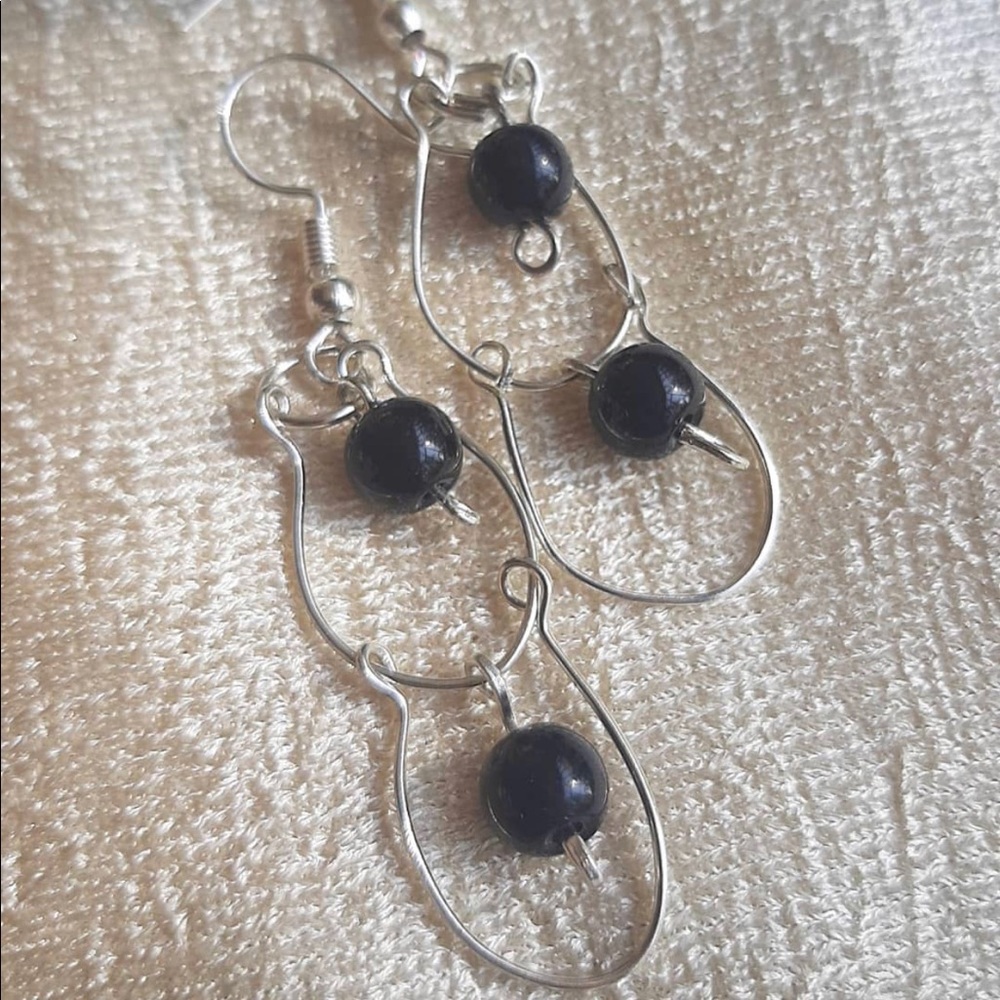 Pearl earrings